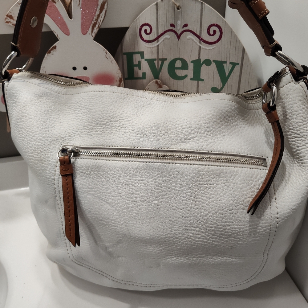 Vintage GUC Coach Soho Hobo Dinky Slouch Pebbled Leather Hobo Satchel Bag, 🤍 - Picture 12 of 16
